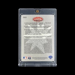 BARRY BONDS RARE ORANGE CRACKED ICE CRASH CARD 1996 Upper Deck – Giants