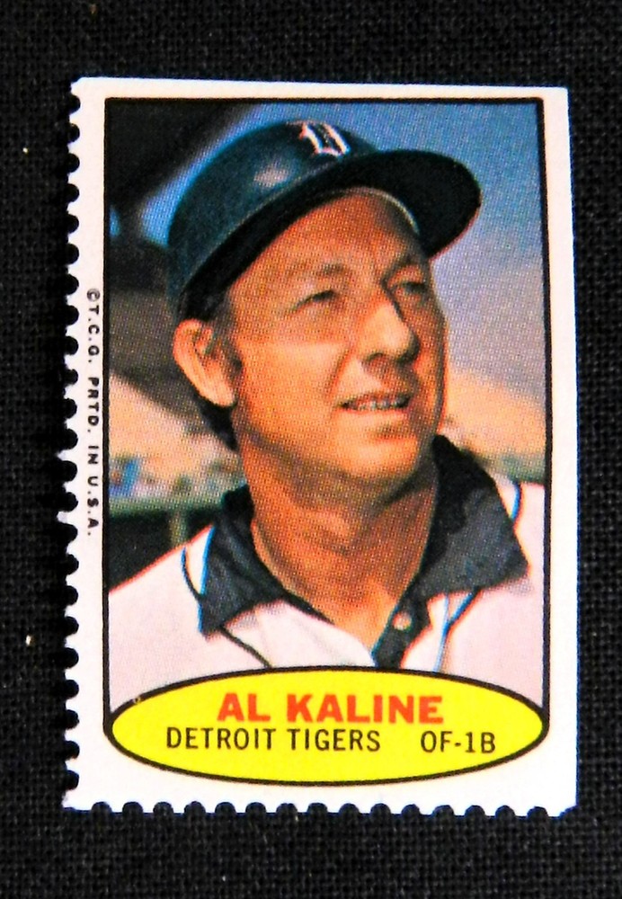 1974 Topps Baseball Stamps Al Kaline EXMT