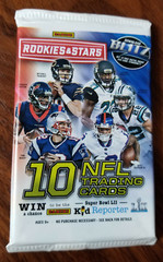 2017 Panini Rookies & Stars Football 10 Card Retail Pack – Full Checklist below