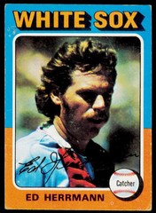 1975 Topps Ed Herrmann 219 Chicago White Sox