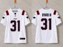 New England Patriots Football Jersey White/Navy/Red Brand new