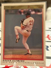 Roger Clemens 1991 Opeechee OPC Premier #23! 2 Card Min! See Desc!