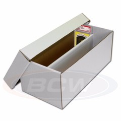 BCW GRADED CARD SHOE Storage Box Holds 300 3×4 Toploads 100 Graded cards w/Lid