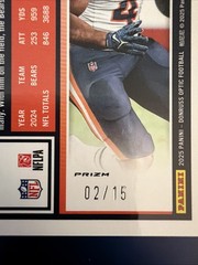 2024 Panini Donruss D&rsquo;Andre Swift #34 Blue Ice Prizm 2/15 – Chicago Bears