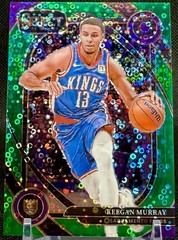 2024-25 Panini Select – Courtside Keegan Murray #231 Green Disco Prizm /5 Kings