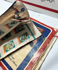 2 NFL Action ‘72 Sunoco 56 page Stamp Album Stickers 26 Teams CompleteOJ Simpson