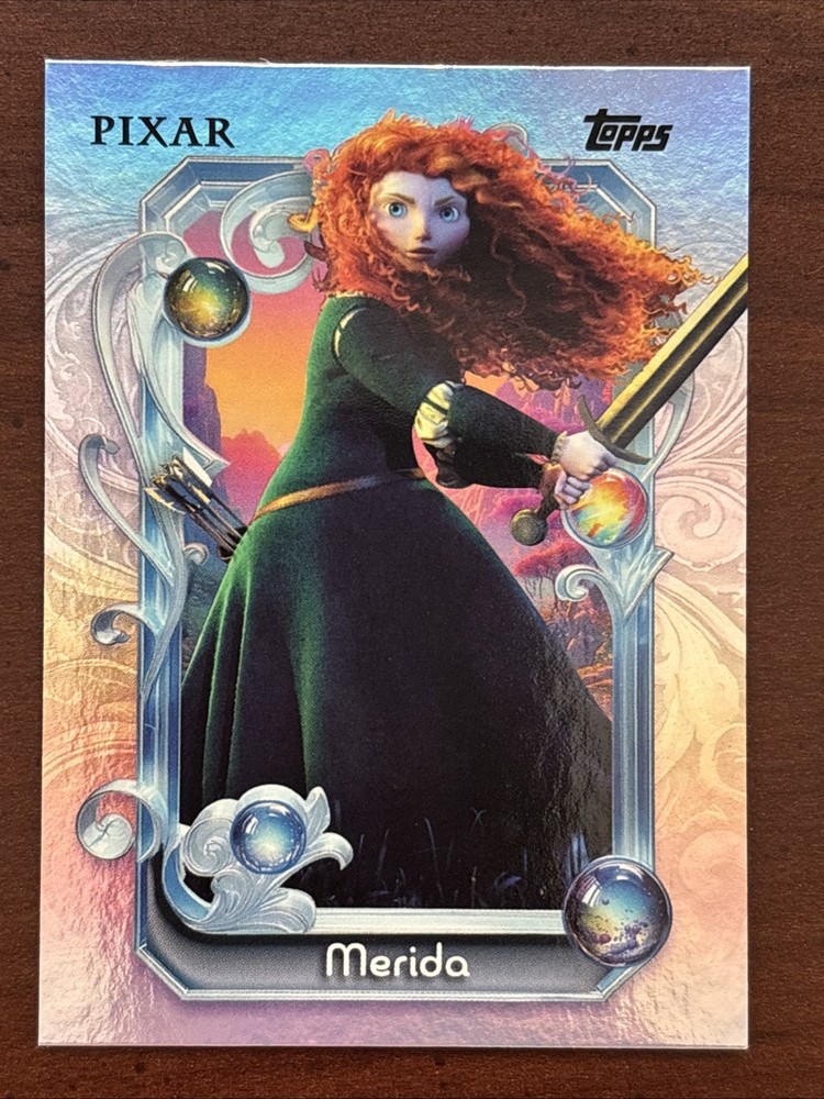Merida 2025 Topps Wonder Pixar Winter Foil Card 161