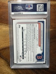 Bowman 2024 Draft Payton Tolle Green /99 1st Bowman Red Sox #BD-63 PSA 9