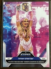 2025 Topps Now WWE #8SP Tiffany Stratton SmackDown PHOTO VARIATION
