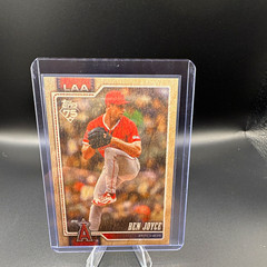 Topps Series Two Ben Joyce Los Angeles Angels #360 wood /25 17/25