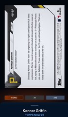 Topps BUNT DIGITAL Huge 12 Card Konnor Griffin Lot Iconic Bowman Topps Now VIP