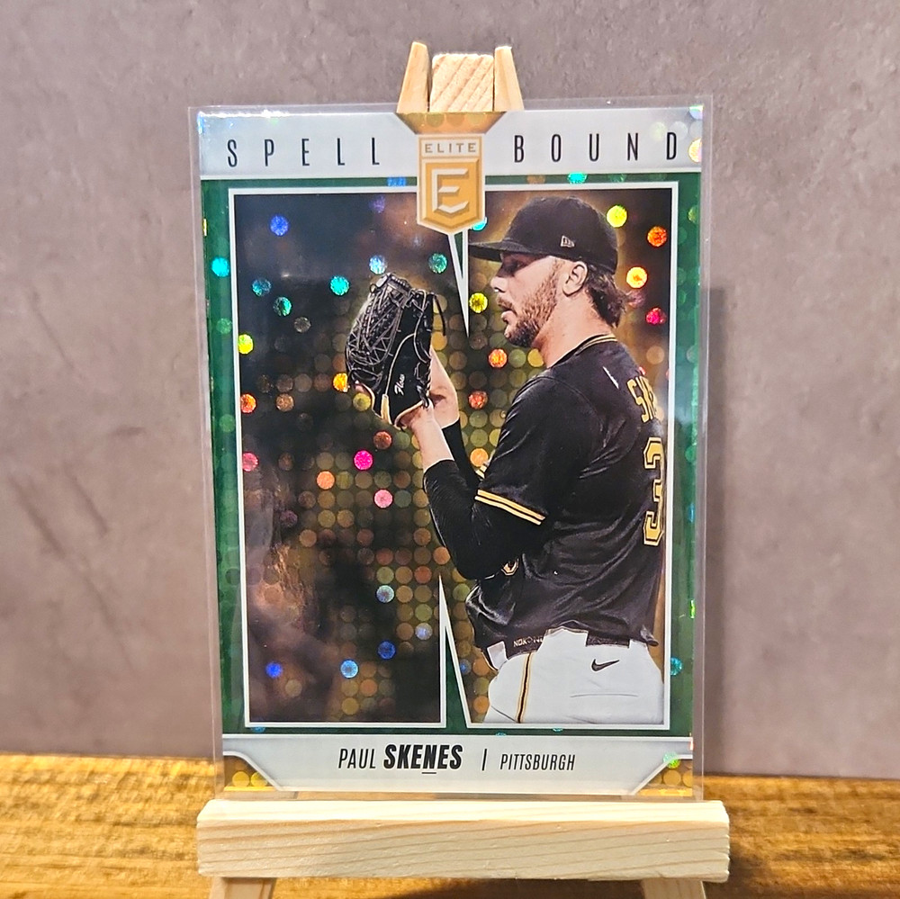 Panini 2026 Donruss Elite Spellbound Paul Skenes Pirates Green Disco #11