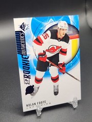 2020-21 UD Upper Deck SP Nolan Foote Blue SP Rookie Authentics RC #126 Card