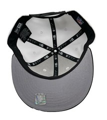 New Era Las Vegas Raiders 9Fifty White/Black Adjustable Snapback Hat Cap