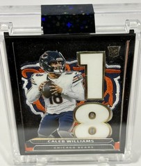Caleb Williams Custom novelty art Handmade Chicago Bears Patch CARD