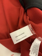St. Louis Cardinals 1/4 Zip Pullover M Red Cutter Buck 100% Polyester YGI Y1-526