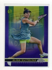 Elina Svitolina – 2024 Topps Chrome Purple Refractor /499 Tennis Card #77