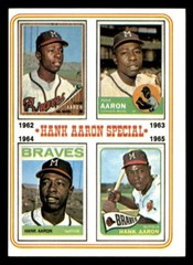 1974 Topps #4 Hank Aaron Special NM (MC)