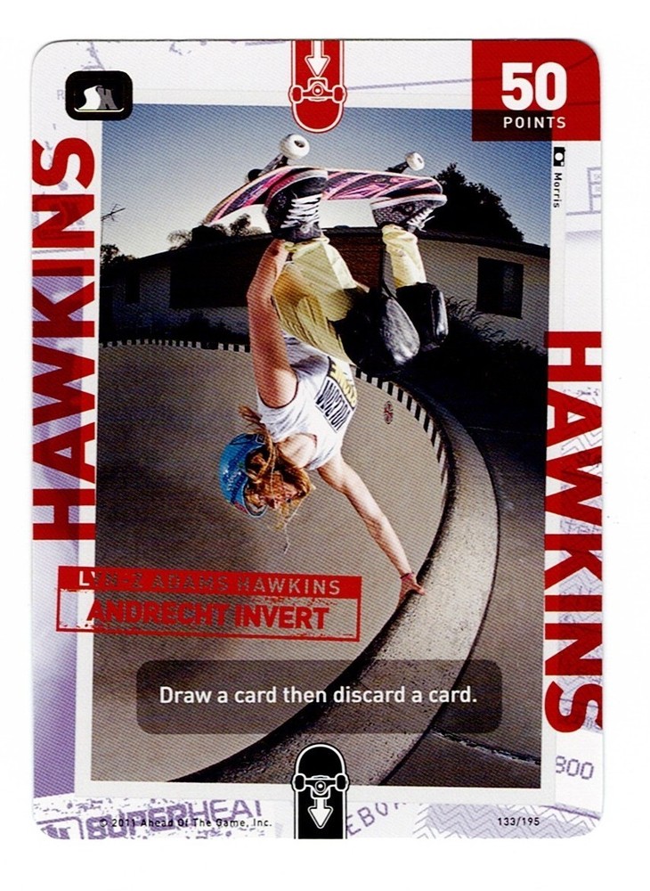Lyn-Z Adams Hawkins SKATEBOARDING 133/195 SuperHeat SUPER RARE trading card 2011