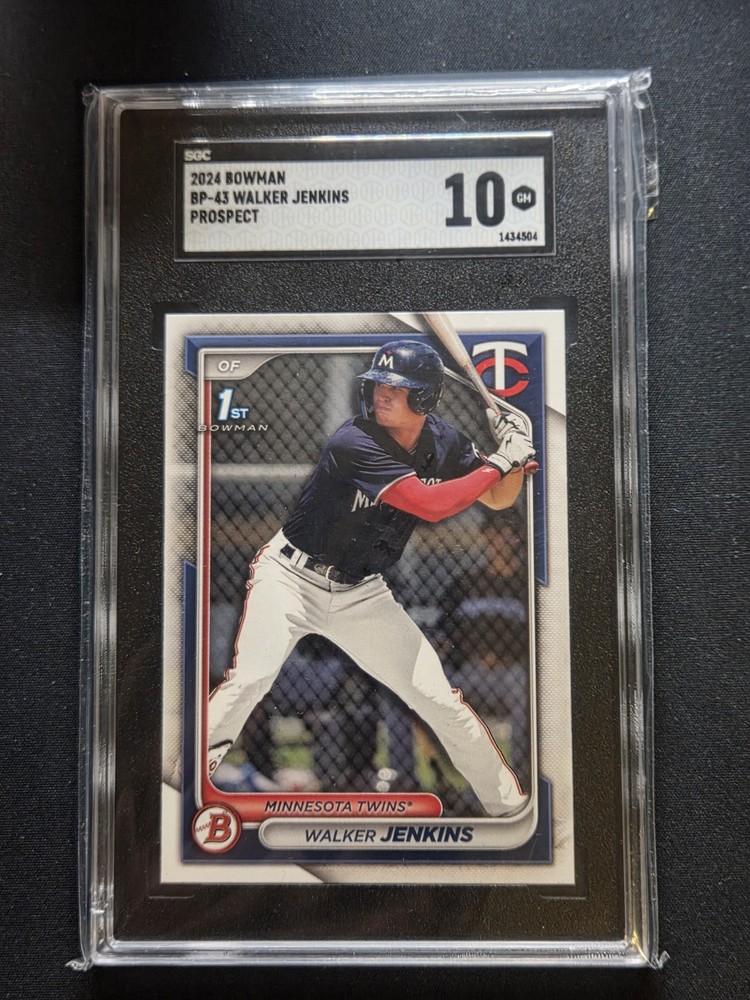 2024 Bowman 1st BP-43 Walker Jenkins SGC 10
