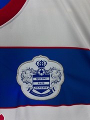 QPR Shirt Men Large Blue White Home 2015-16 Nike Queens Park Rangers Colourblock