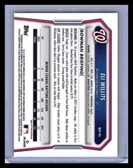 2026 Bowman #BCP-95 Eli Willits Chrome Prospects Reptilian Refractor