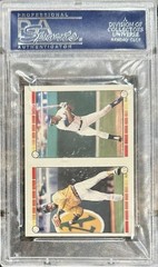 1989 OPC O-PEE-CHEE STICKERCARD #2 Don Mattingly Stewart Wilson PSA 8 Pop 4