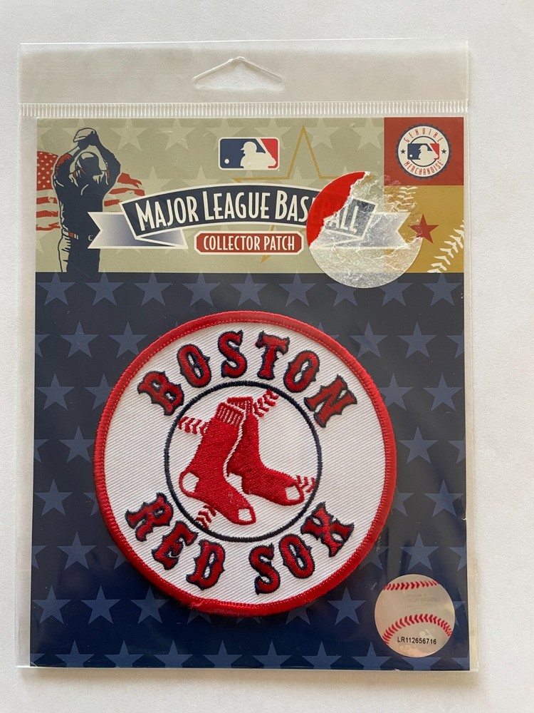 MLB Boston Red Sox Patch 3 3/4&Prime; Diameter