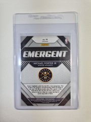 2018-19 Prizm Emergent Green Michael Porter Jr. RC #14, Gem Mint 10, Quick