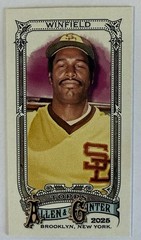 2025 Topps Allen and Ginter Mini #151 Dave Winfield San Diego Padres