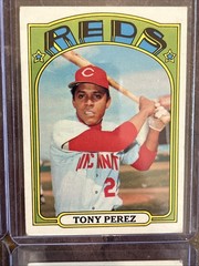 🟥🔥Tony Perez🔥🟥 1972 Topps 4X LOT – #80 EX Vintage HOF Reds