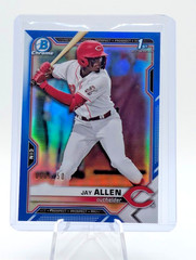 2021 Bowman Draft Chrome Jay Allen #BDC-11 Blue Refractor 050/150