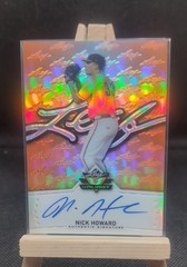 2014 Leaf Valiant – Nick Howard #BA-NH1 Orange Prismatic /50 (AU, RC) Reds