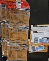 Unopened 1987 Donruss Baseball Packs (3) & 1988 Topps Rack Packs (3) – LOT of 6