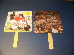 Vtg Baltimore Orioles O&rsquo;s #1 Fan & This Is Birdland The Sun (Pair of 2)