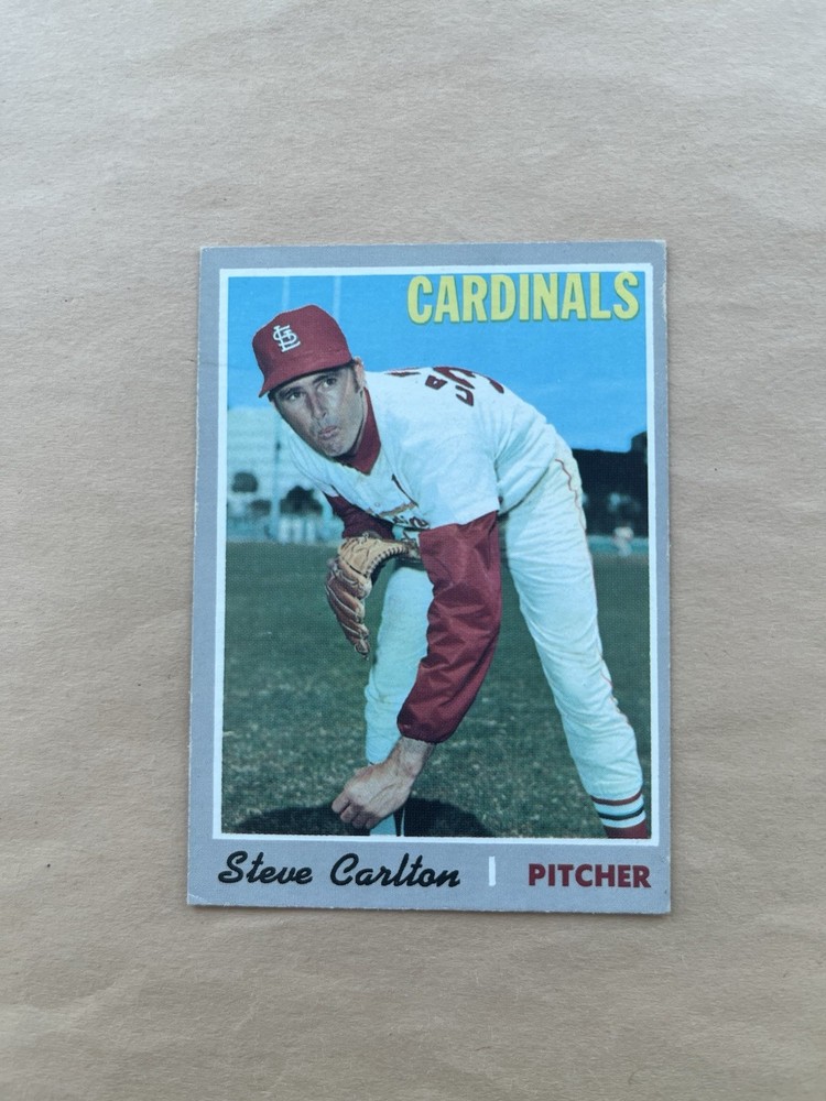 1970 Topps #220 St. Louis Cardinals Steve Carlton EX-Condition