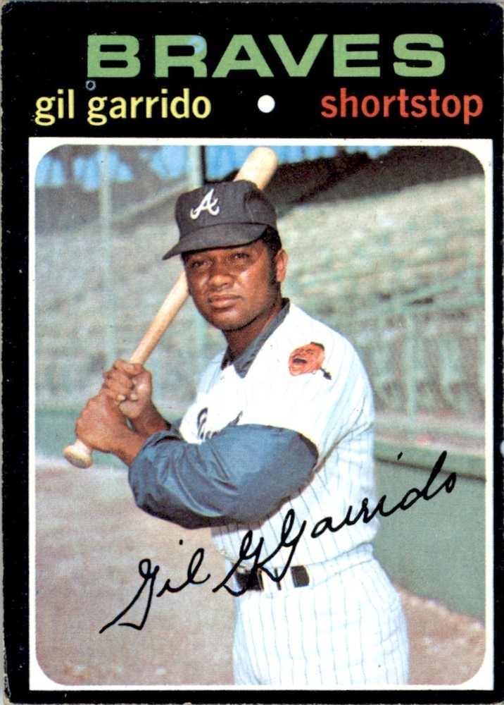 1971 TOPPS GIL GARRIDO ATLANTA BRAVES #173 EXMT-NM