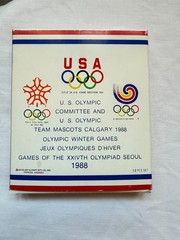 Vintage Olympic Pins, Medallions, Coins, Bag Tag from Many Years and Countries