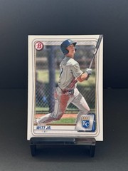 Bobby Witt Jr. 2020 Bowman Draft #BD-152 Kansas City Royals
