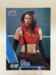 2021 Upper Deck All Elite Wrestling #55 Hikaru Shida AEW Trading Card FREE SHIP