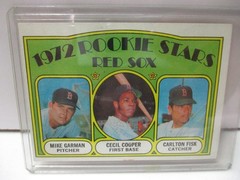 1972 Topps Carlton Fisk Rookie Card