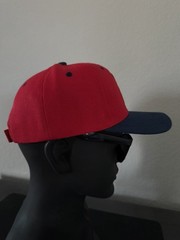 RETRO CHIEF WAHOO ALTERNATE LOGO CURVED BILL ADULT SIZE ADJUSTABLE STRAP HAT NEW