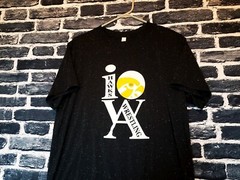 🔥 Iowa Hawkeyes Wrestling Lululemon Shirt Medium M Short Black / Dark Gray
