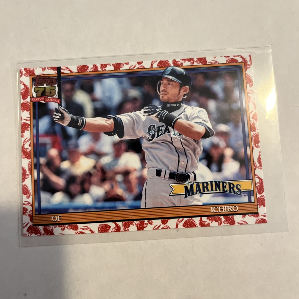 2026 Topps Series 1 – 1991 Topps Baseball Ichiro Suzuki #T91-33 Koi Fish