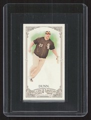 2012 Topps Allen & Ginter Adam Dunn NO NUMBER Mini A & G Back Only 50 Made!
