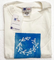 Greece Athens 2004 Olympics T-Shirt Official Licensed 100% Preshrunk Cotton Pxp