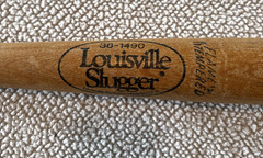 Jim Rice Signed Rawlings Black MLB Baseball JSA w Louisville Slugger Bat