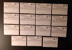 1990 Prince William Cannons Complete 30 Card Team Set 5 Autographs Minor League