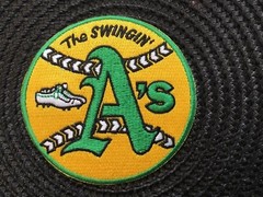 Oakland Athletics A&rsquo;s Vintage Embroidered Iron On Patch 3” X 3” High QUALITY
