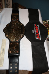 RARE 2003 WWE World Heavyweight Wrestling Champion Adult Belt Replica WWF NICE